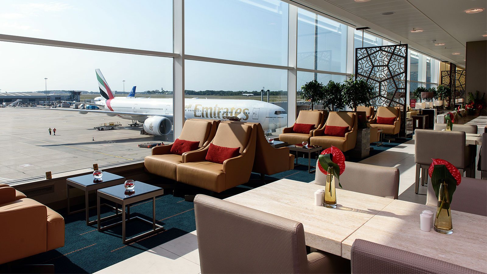 Emirates, Stansted Lounge