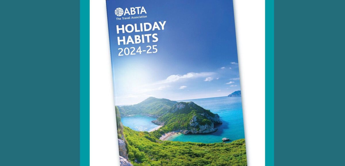 ABTA “Holiday Habits 2024/25” report: UK travel agent increased use amid economic challenges