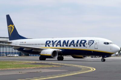 Ryanair at Glasgow Airport