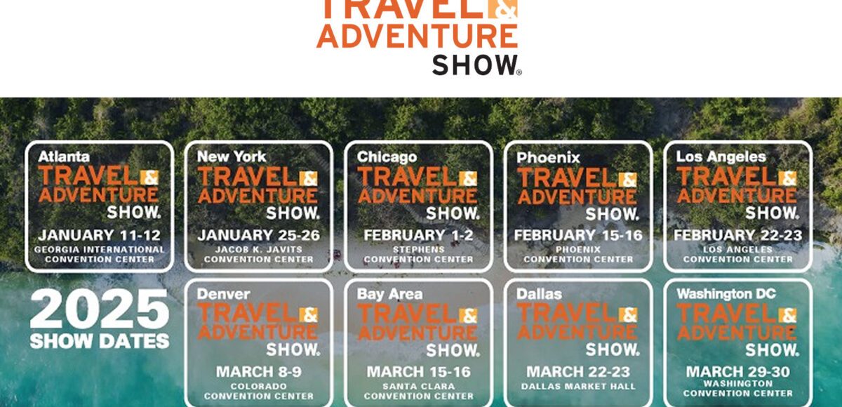 Travel & Adventure Show announces 2025 series